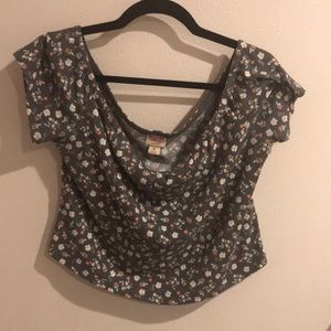 Floral Crop top